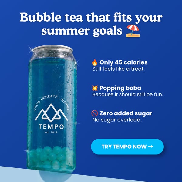Bubble tea that fits your summer goals