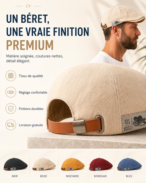 Découvrez un béret premium