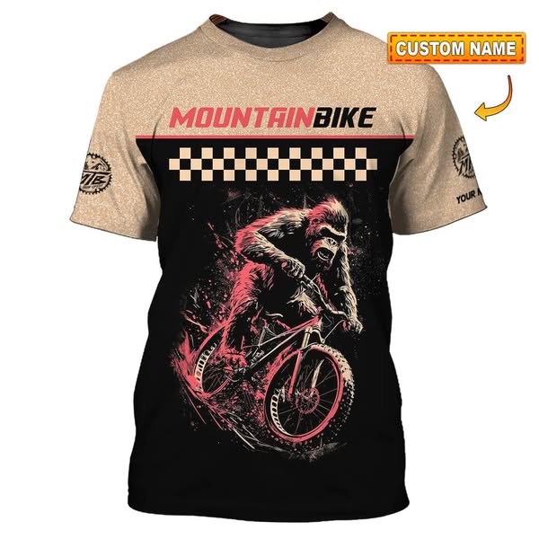 Mountain Bike's Perfect Shirts Custom Name for You!