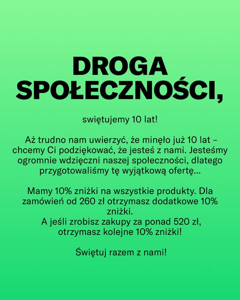 10 lat na tej samej fali. I płyniemy dalej!