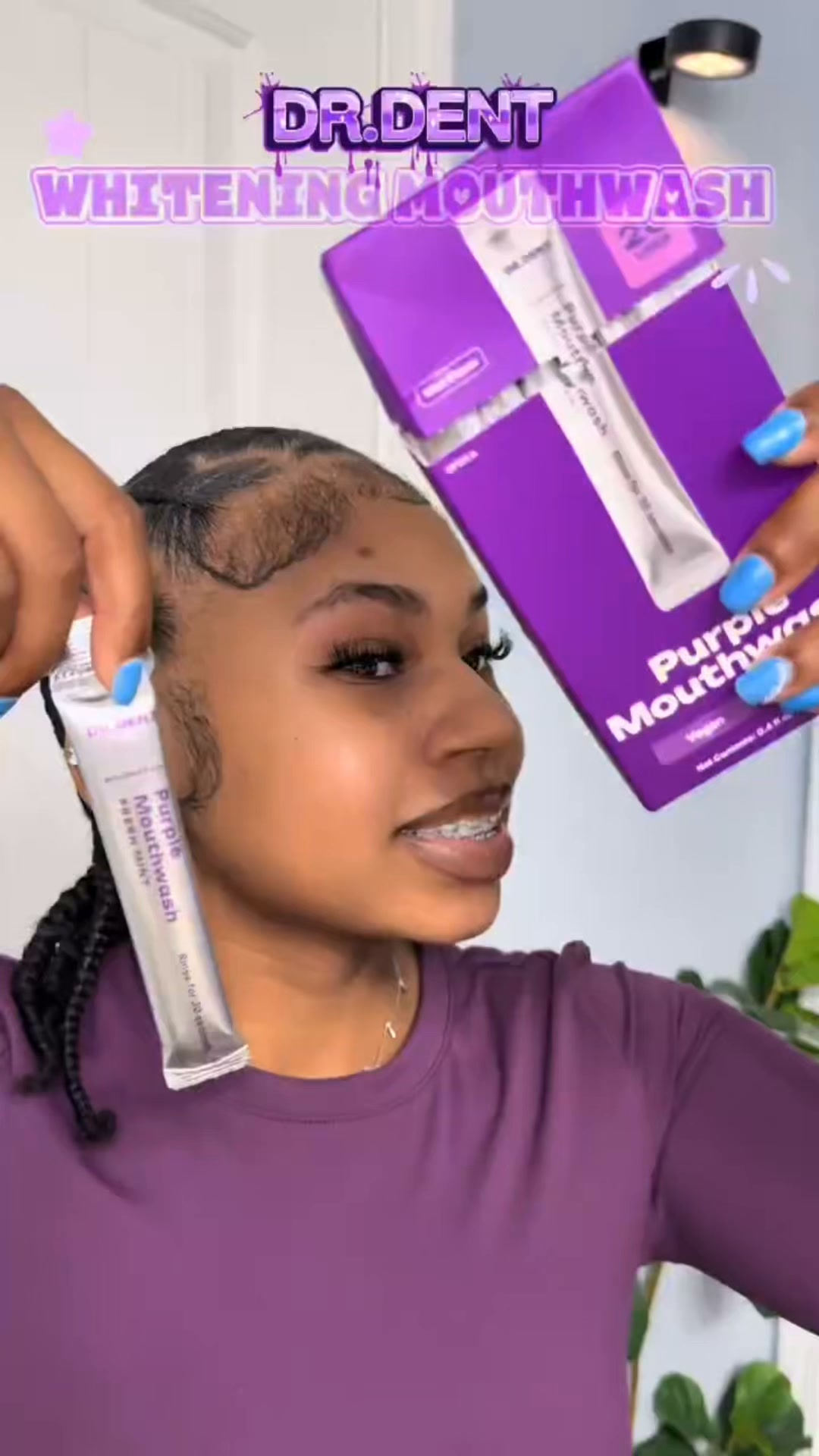 Purple Mouthwash for Impatient People