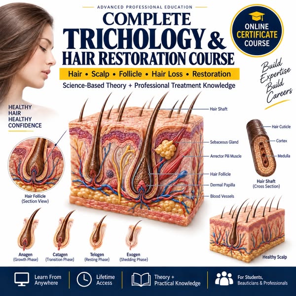 Complete Trichology & Hair Restoration Course