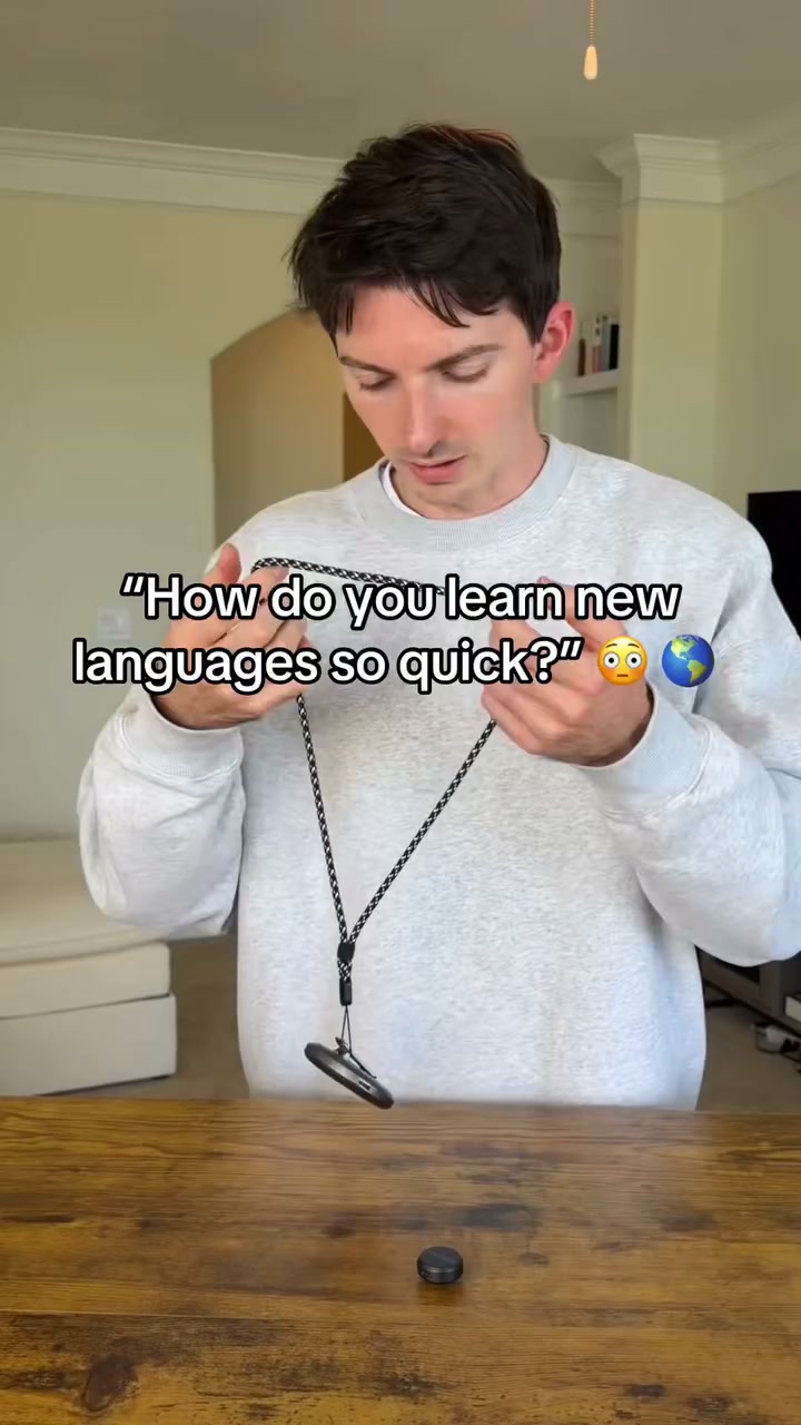 Smart Wearable AI Translator: Real-Time Voice & Meeting Assistant (165+ Languages)