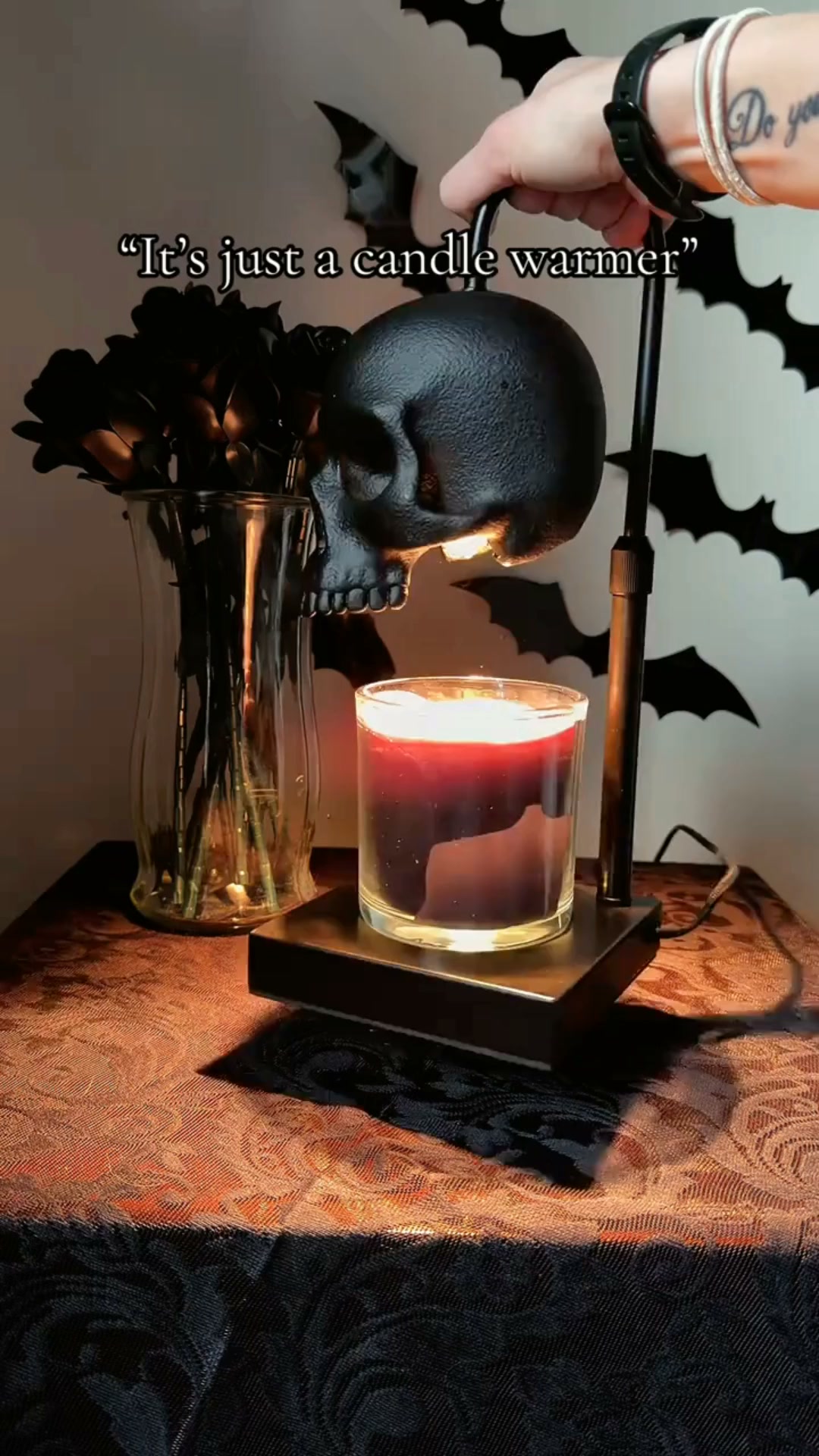 Gothic Style Meets Cozy Glow