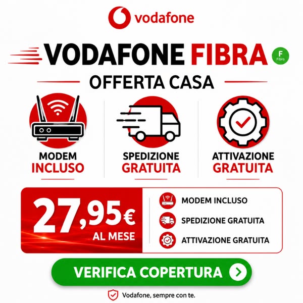 OFFERTA VODAFONE FIBRA