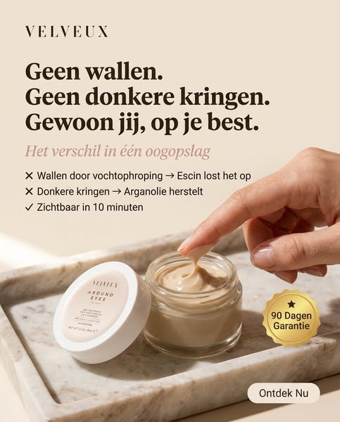 Geen wallen. Geen donkere kringen. Gewoon jij, op je best.