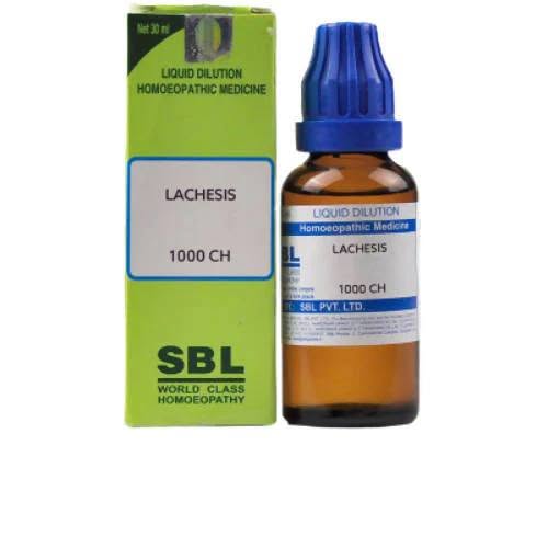 SBL Homeopathy Lachesis Dilution-Pack Size-1000 CH - 30ml$2.77