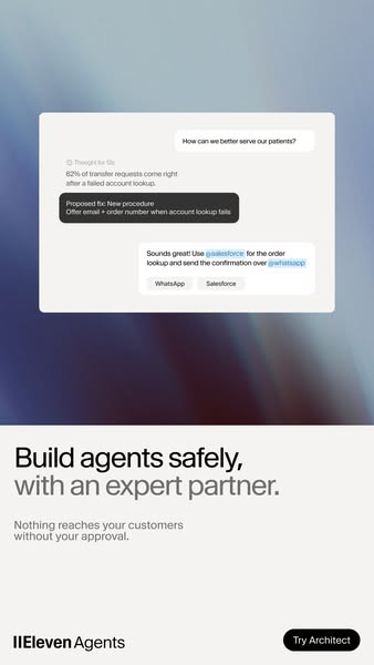 Meet ElevenAgents Architect