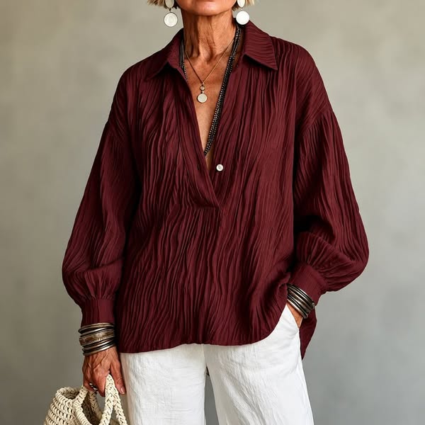 LAURA | BLUSA CRUZADA ELEGANTE PARA MUJER