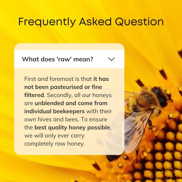 “Raw” Honey Keeps Bioactive Components Instead of Mass-Market Honey