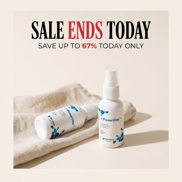 Sorry PowerVibe™ Fans — Sale Ends Tonight