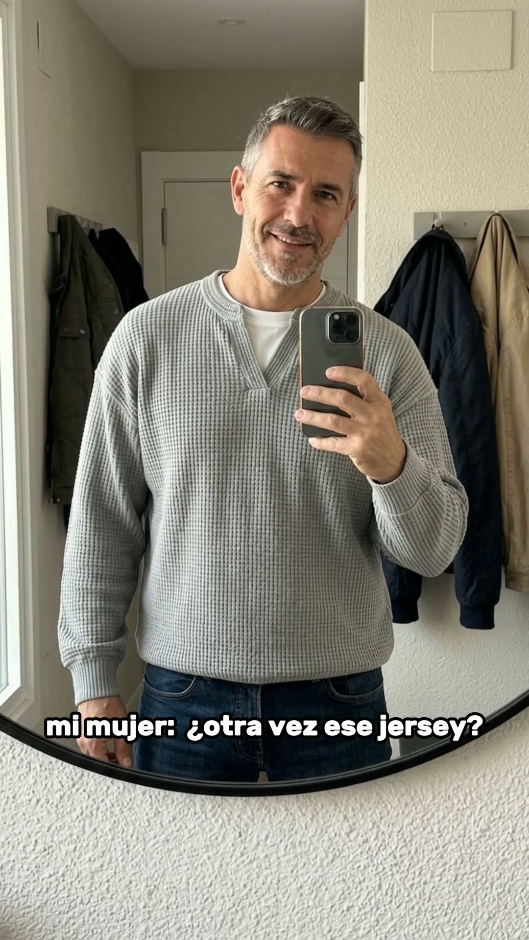 Sí, otra vez el mismo jersey
