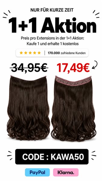 1+1 Aktion mit: KAWA50