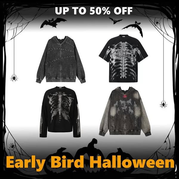Early Bird Halloween Sale