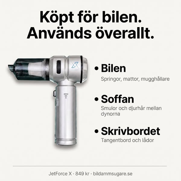 Sluta betala biltvätten för smulor
