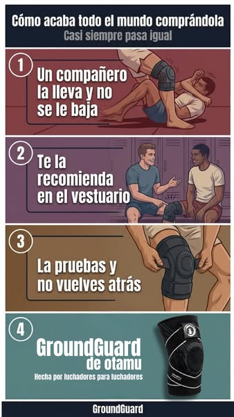 No dejes que una rodilla te frene