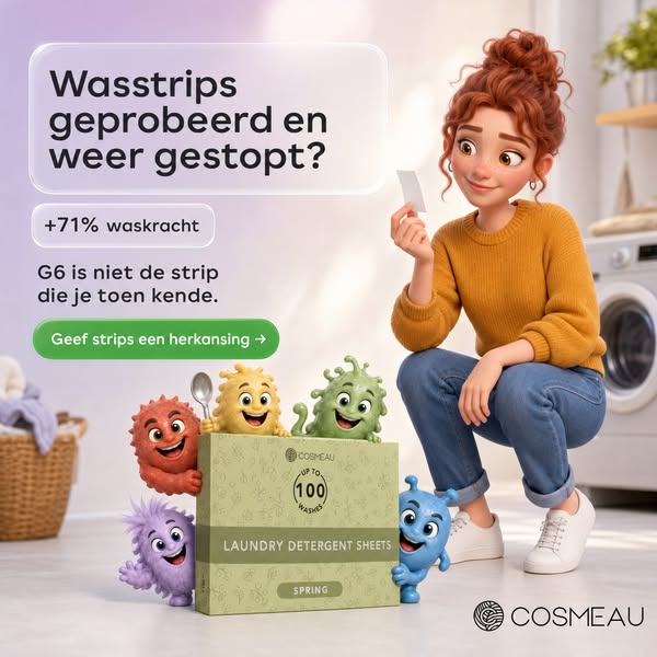 Geef wasstrips een herkansing