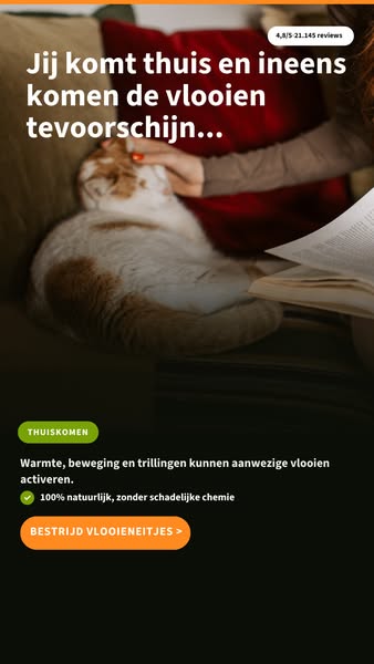 Natuurlijk tegen vlooien
