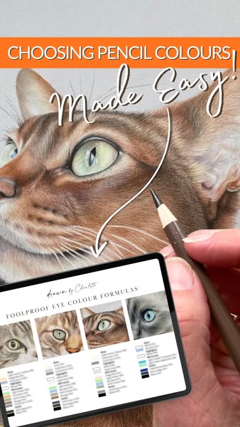 Perfect pencil combos for drawing eyes