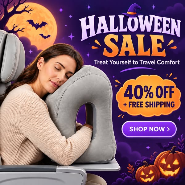 Neck Support for Long Flights