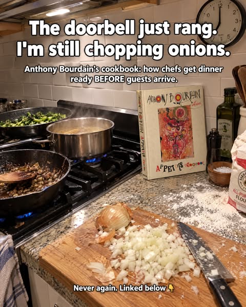 Still Cooking When Guests Arrive? Here's the Chef's Fix