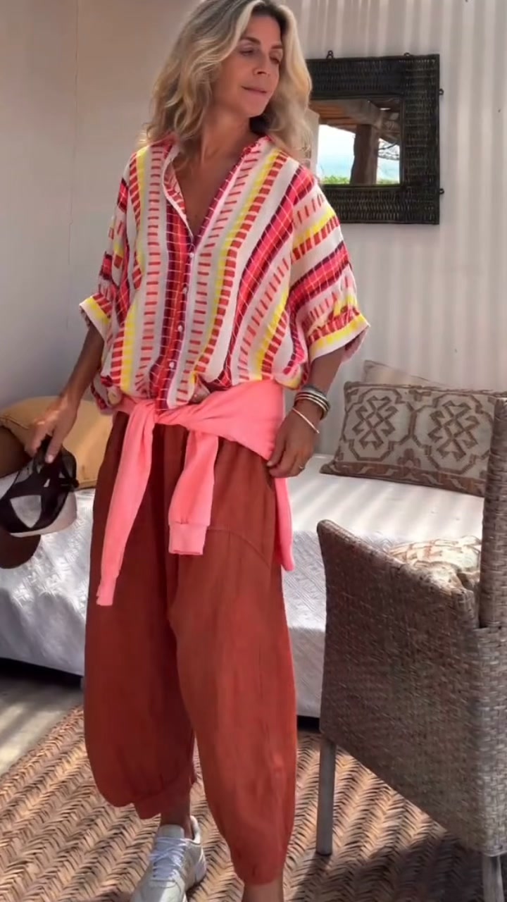 Summer Linen Resort Wear New