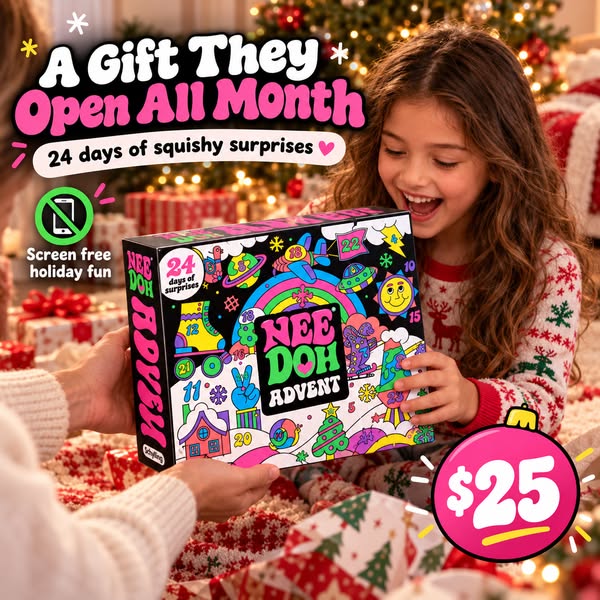 Needoh Christmas Advent Calendar 2026