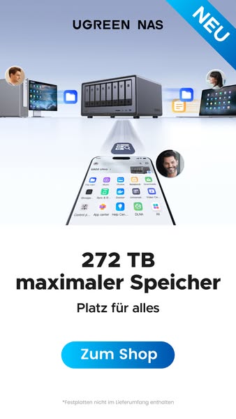 DXP8800 Ultra | Bis zu 272 TB