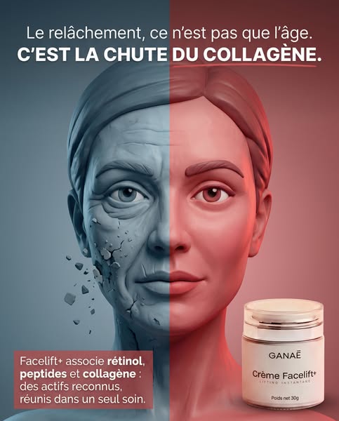 La cause n'est pas l'âge : c'est la chute du collagène.