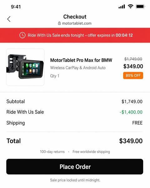 MotorTablet Pro Max BMW™ (2026 Model)