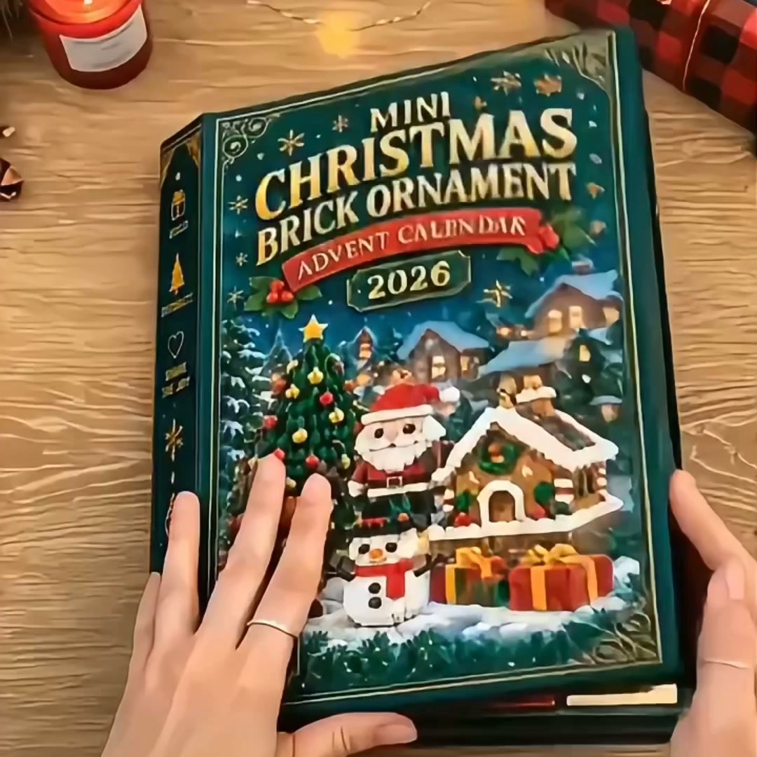 Christmas Build adventskalender met bouwbare kerstfiguren