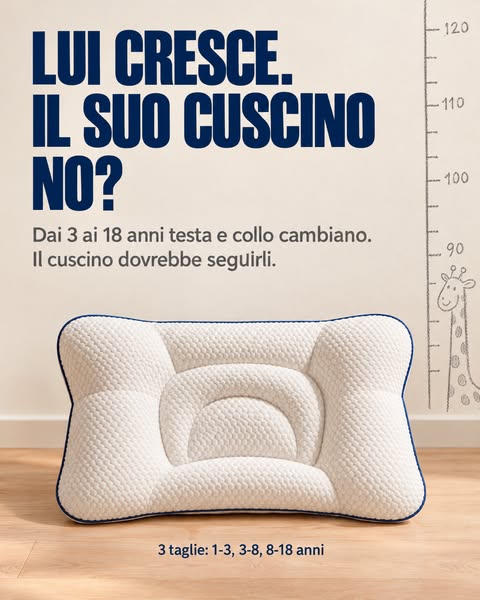 Serenia • Il Cuscino Posturale per Bambini