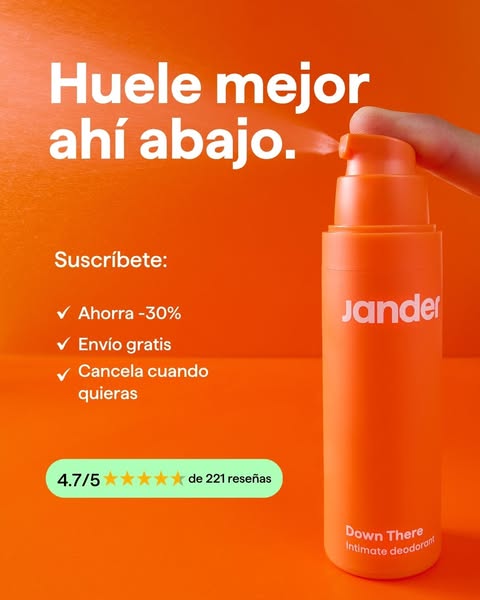 30% en frescor ahí abajo