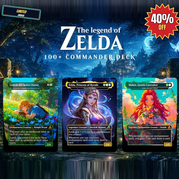 Savior of Hyrule — Hero Relic EDH Deck