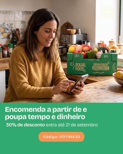 30% de Desconto para facilitar o teu regresso à rotina