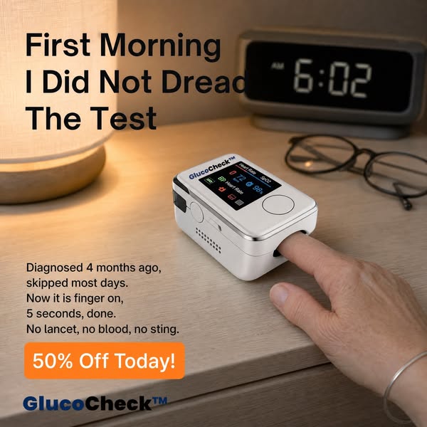 5-second reading. No needles. Ever.