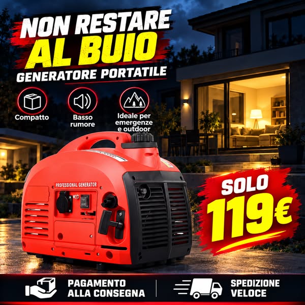 OGGI IN PROMO A SOLI 119€