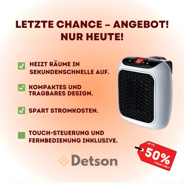 40% Rabatt, nur heute