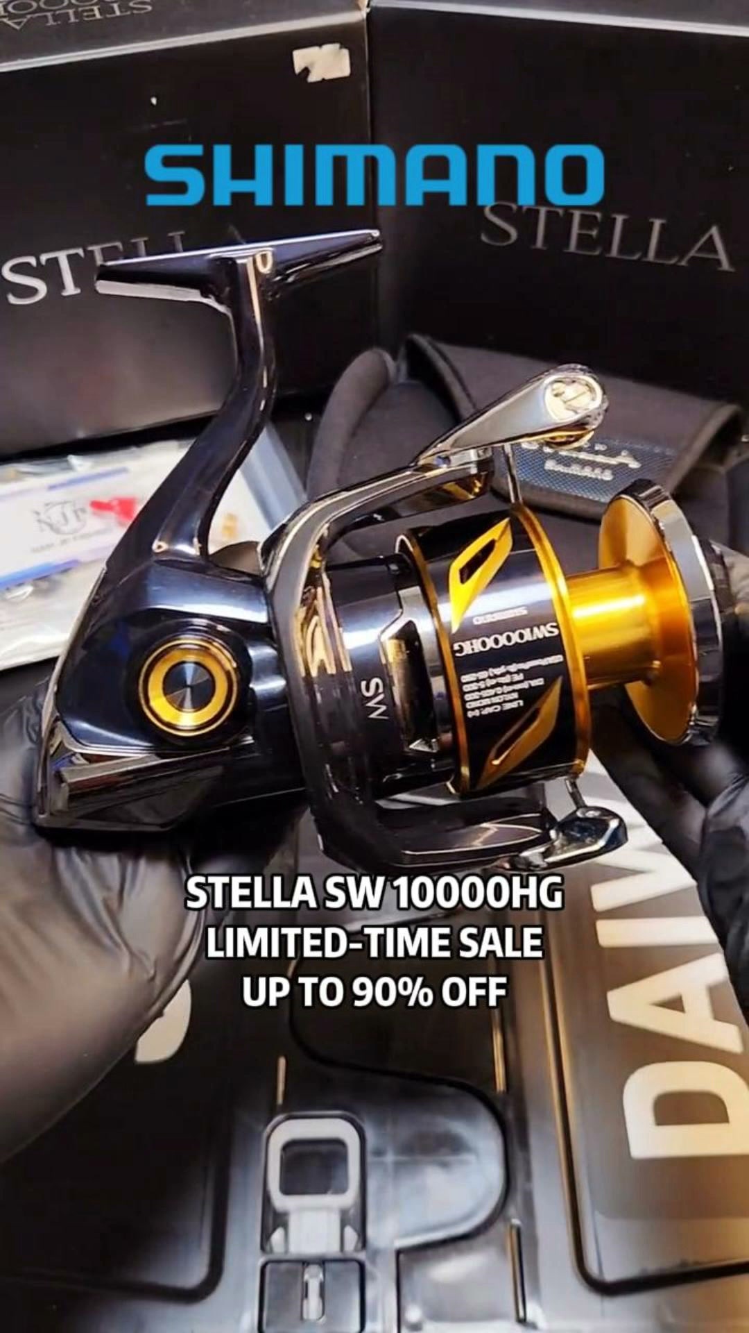 SHIMANO SPINNING REELS — UP TO 90% OFF