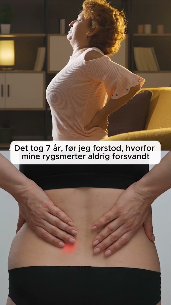 Når rygsmerter bliver en del af hverdagen