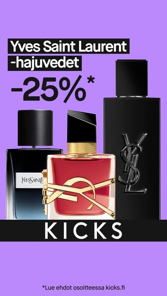 Yves Saint Laurent -hajuvedet –25%