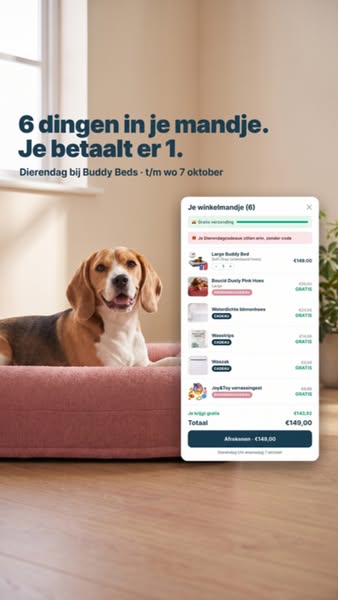 €143,92 aan cadeaus erbij