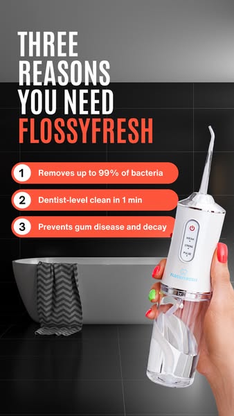 FlossyFresh Water Flosser