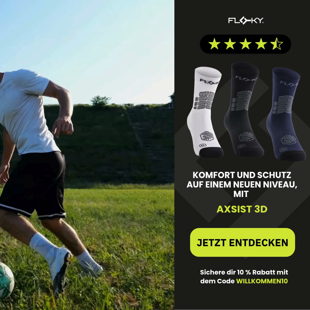 chütze Knöchel & Achillessehne auf dem Platz!