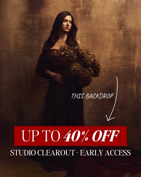 Studio Clearout, up to 40% off