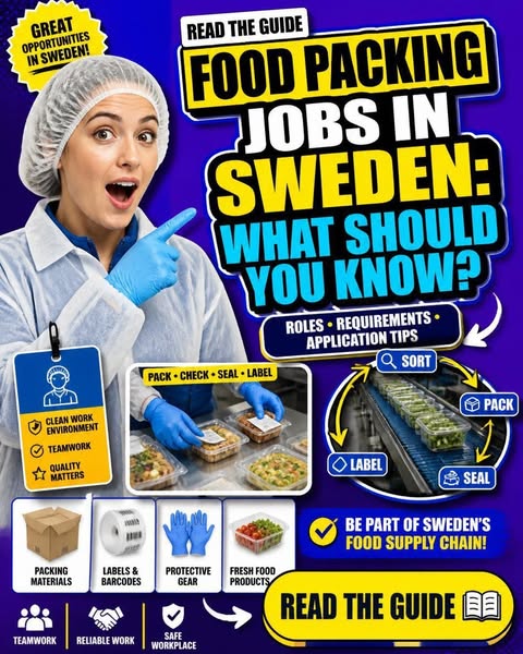 Sweden Food Packing Careers: Full Guide