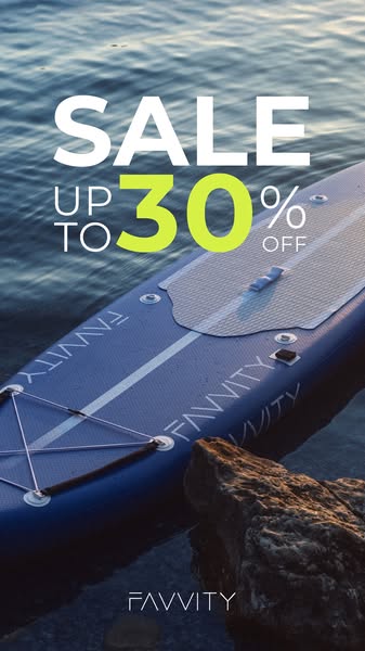 Favvity SUP Board – Performance, die dich auf dem Wasser trägt