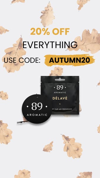 AUTUMN20 = 20% OFF!