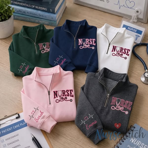 Design Your Custom Nurse Quarter Zip