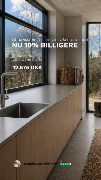 Stål – nu 10% billigere
